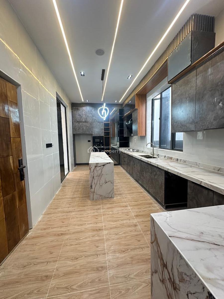 Exquisite Luxury Spacious 5 Bedroom Fully Detached Duplex with Bq, Luxury 4 Bedroom in a Well Secured Environment 4, Ajah, Lagos, Detached Duplex for Sale