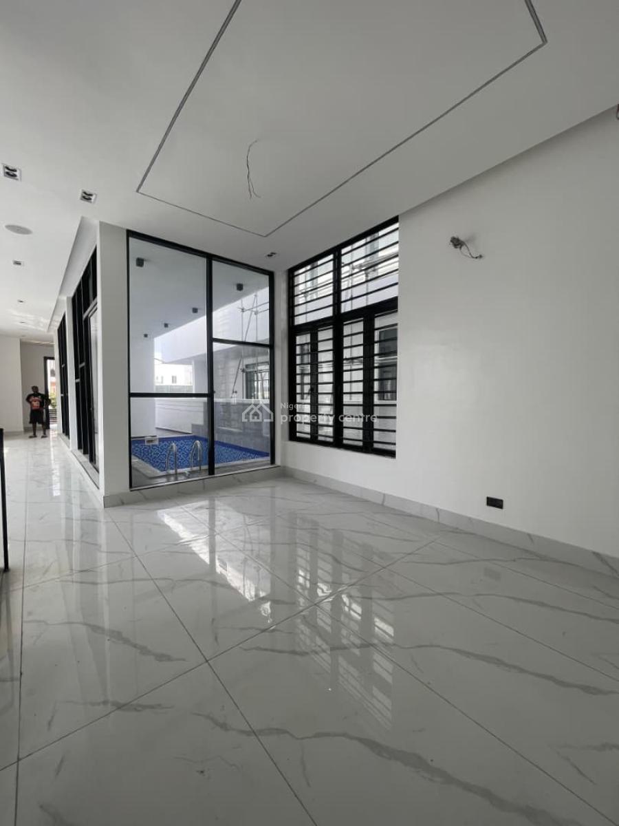 Spacious 5 Bedroom Fully Detached Duplex with Swimming Pool & Bq., Lekki County, Lekki, Lagos, Detached Duplex for Sale