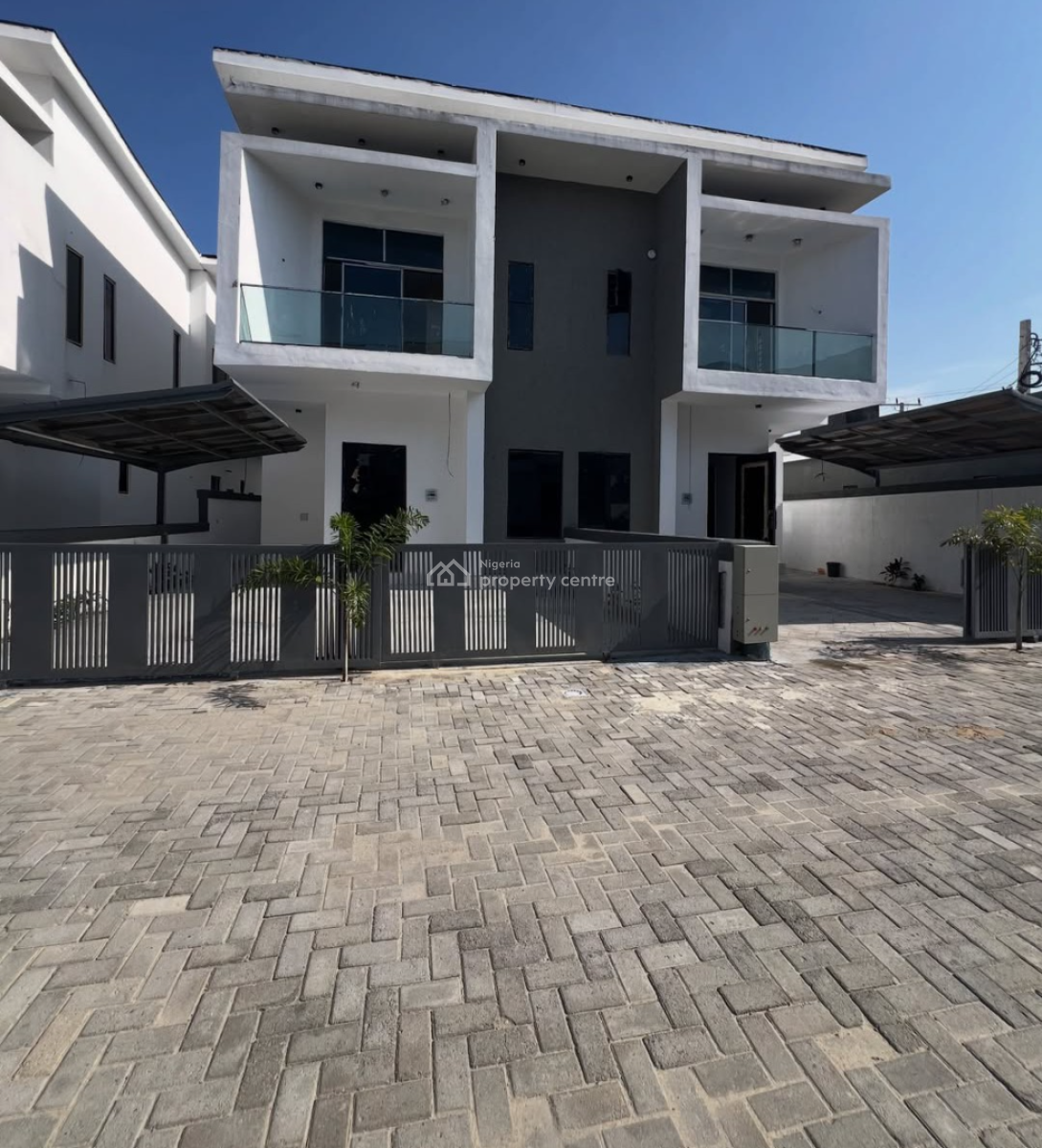 Service 4bedroom Semi Detached Duplex at Orchid Road, Orchid Road Lekki By Bis, Lekki, Lagos, Semi-detached Duplex for Rent