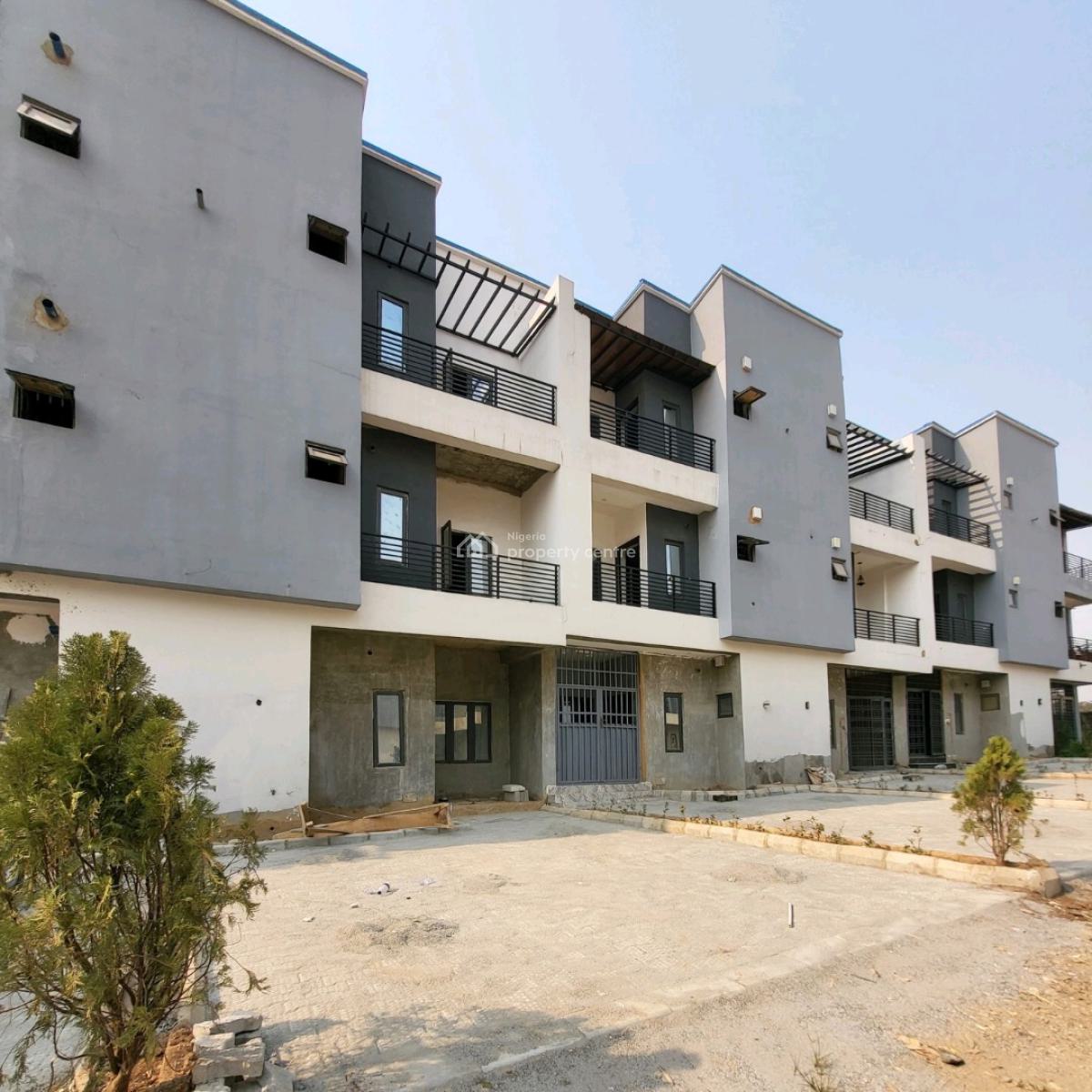 Newly Constructed 4 Bedrooms Terrace Duplex Fully Finished Available, Life Camp, Abuja, Terraced Duplex for Sale