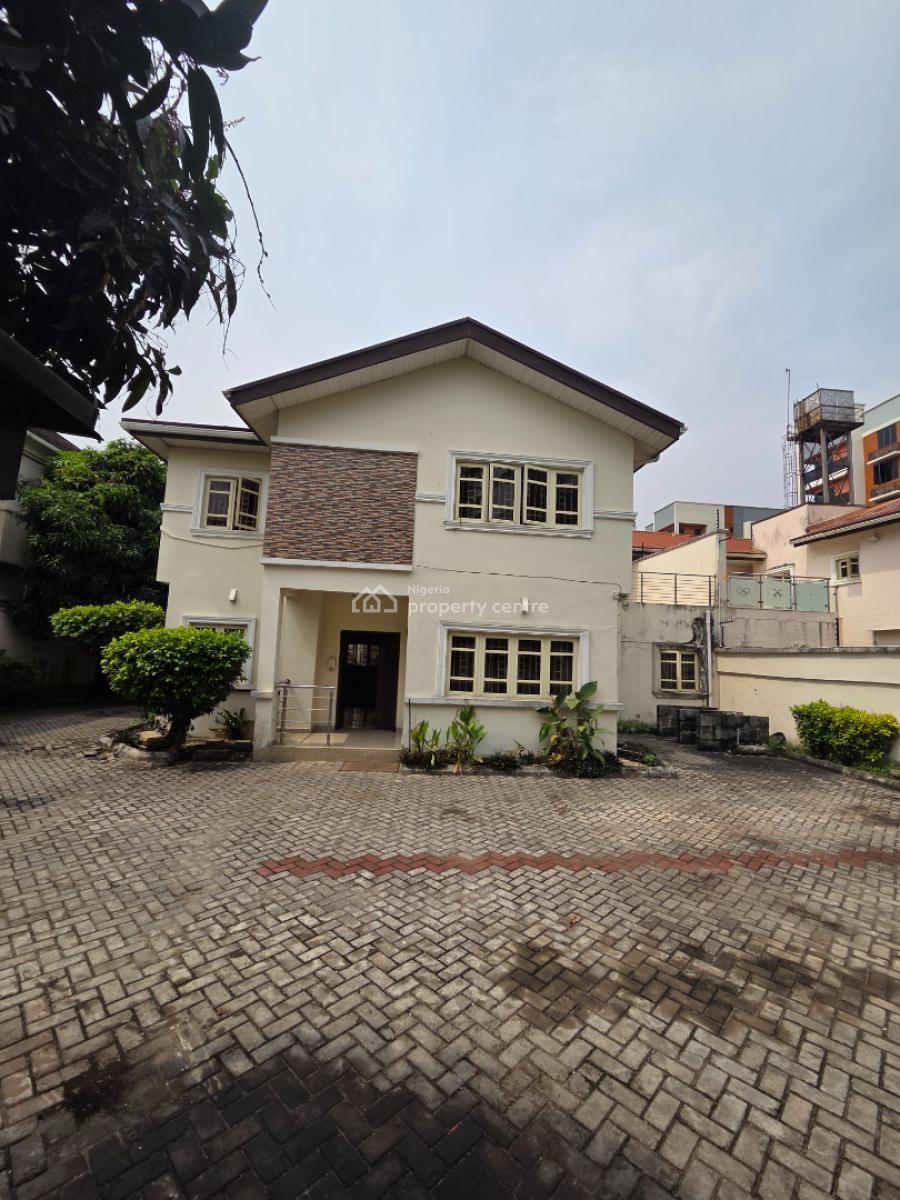 a  Lovely 5 Bedroom Detached House with a Room Bq, Lekki Phase 1, Lekki, Lagos, Detached Duplex for Rent