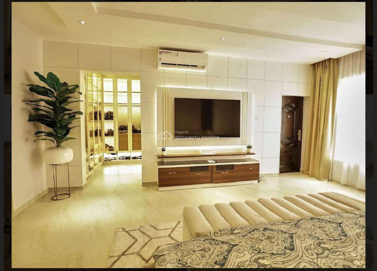 Luxury Furnished 4bedroom Duplex with Bq,gym, Pool and Football Pitch, Pinnock, Osapa, Lekki, Lagos, Terraced Duplex for Rent