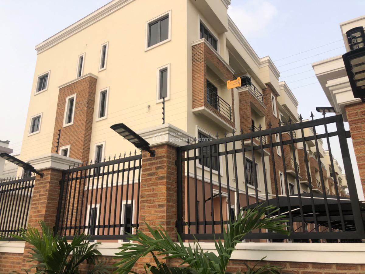 Luxury and Virgin 4 Bedrooms Terraced House with Bq, Pool and Gym, Lekki Phase 1, Lekki, Lagos, Terraced Duplex for Rent