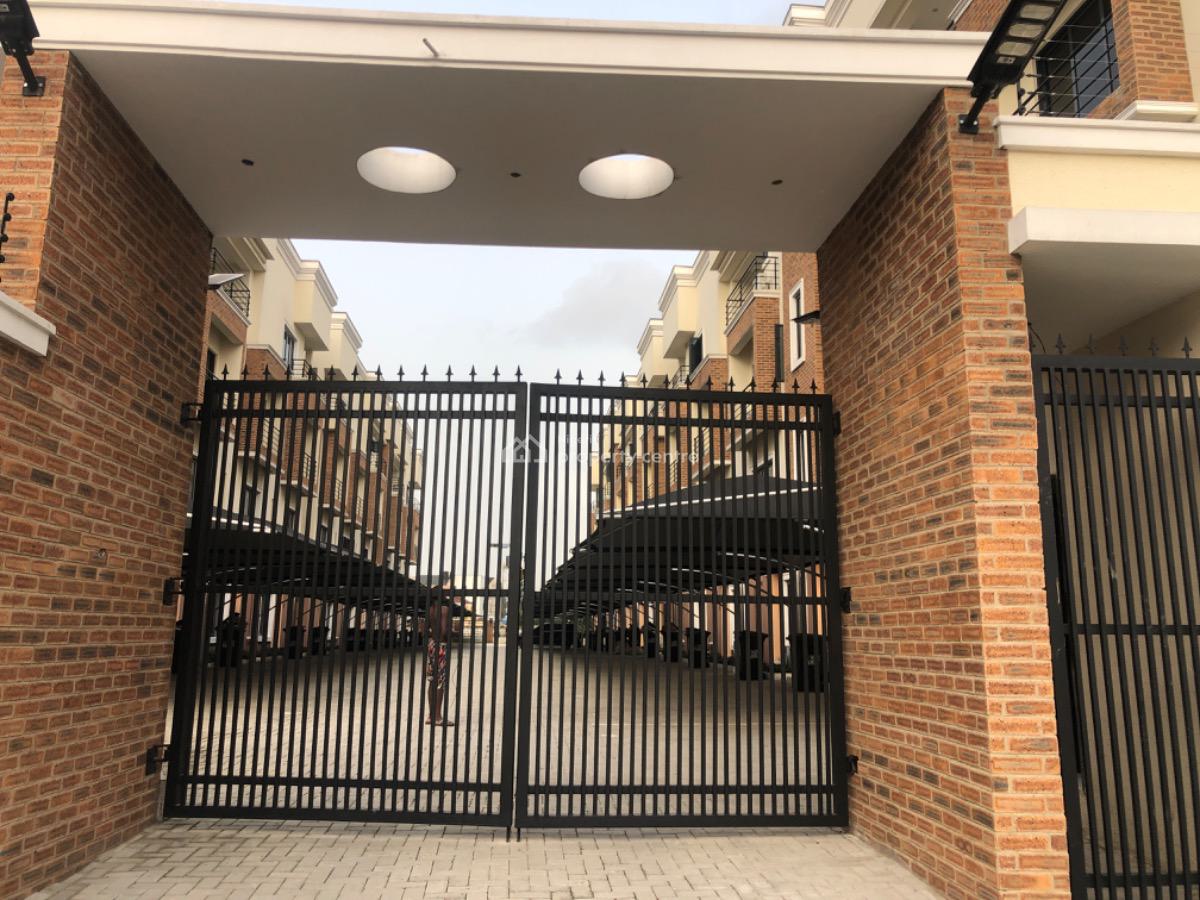 Luxury and Virgin 4 Bedrooms Terraced House with Bq, Pool and Gym, Lekki Phase 1, Lekki, Lagos, Terraced Duplex for Rent