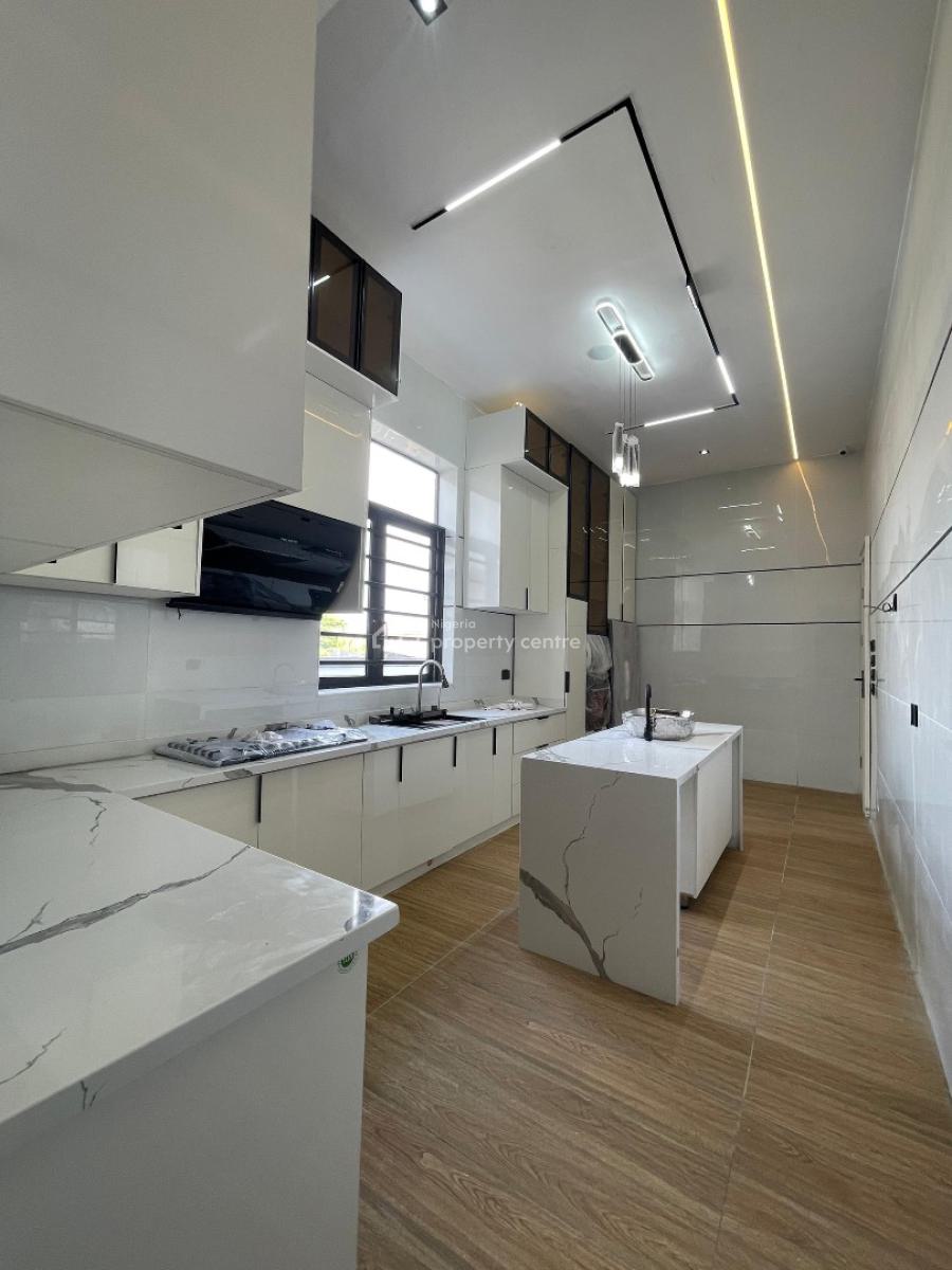 Exquisite 5 Bedroom Fully Detached Duplex with Bq and Pool, Vgc, Lekki, Lagos, Detached Duplex for Sale