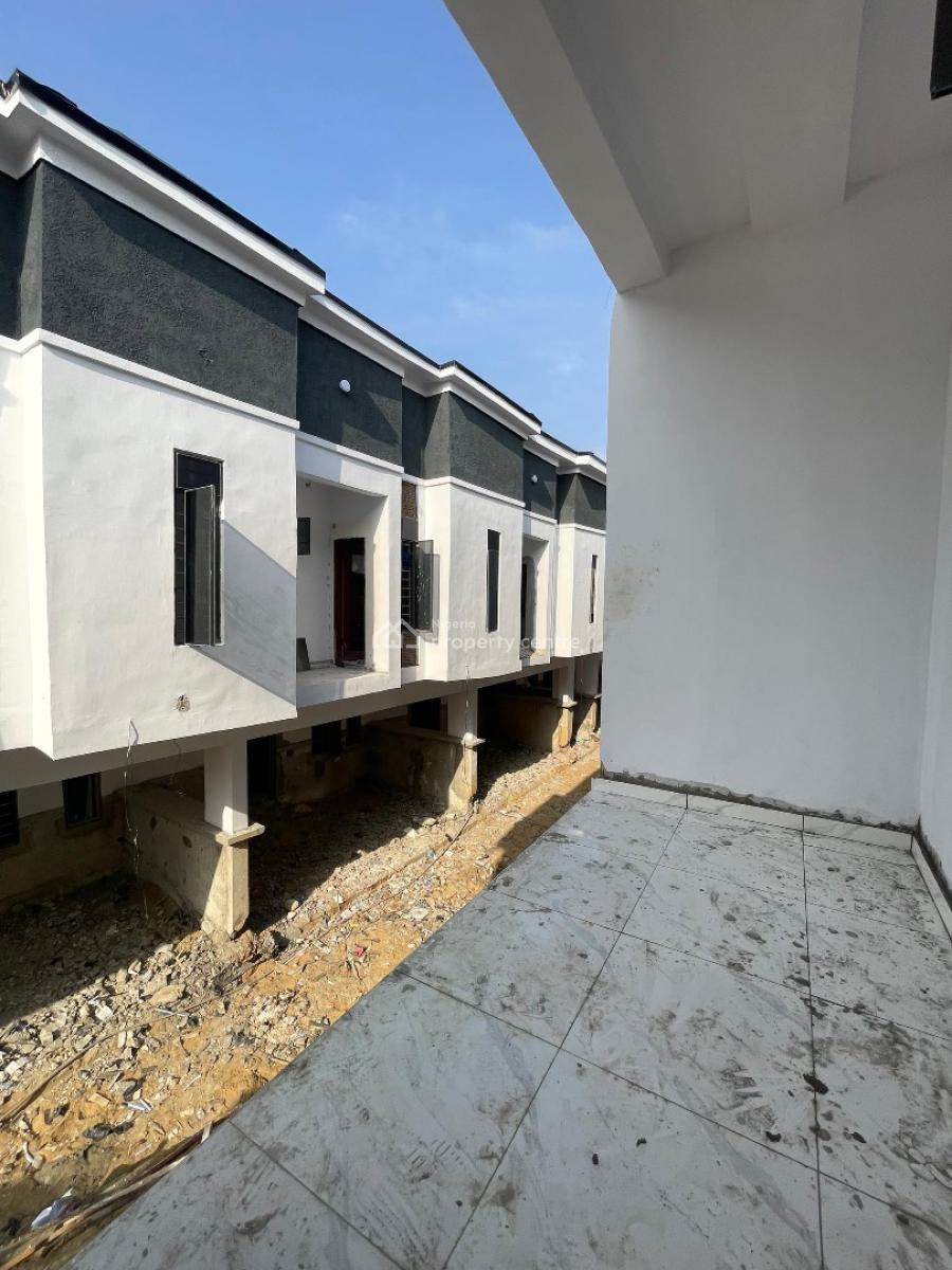 Well Built 4 Bedroom Terraced Duplex with Bq in a Well Secured Estate, Vgc, Lekki, Lagos, Terraced Duplex for Sale