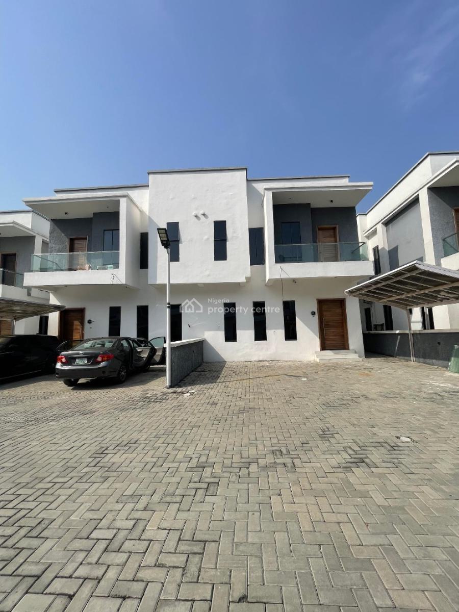 Beautifully Finished   4 Bedroom Semi Detached Duplex with Bq, Vgc, Lekki, Lagos, Semi-detached Duplex for Sale