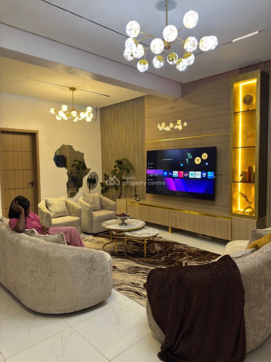 Luxury 3 Bedroom Terrace with Swimming Pool, Richmond Pearl Way, Freedomway, Lekki Phase 1, Lekki, Lagos, Terraced Duplex Short Let