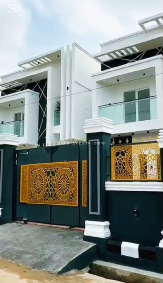 Highly Top-norch Finished 5bedroom Fully Detached Duplex Plus 2 Rooms, Dele Ojo Estate New Oko Oba, New Oko-oba, Agege, Lagos, Detached Duplex for Sale