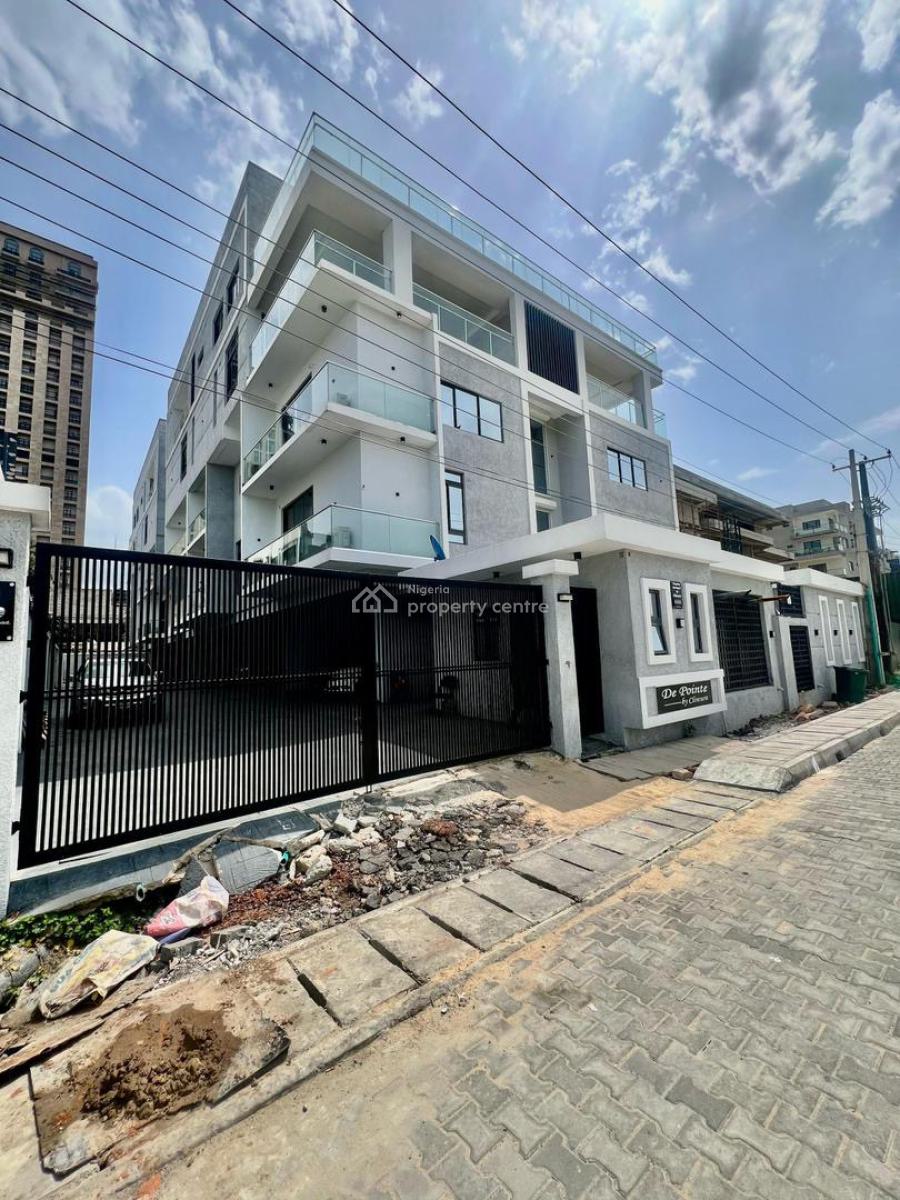Architecturally Designed 5 Bedroom Penthouse Plus 2bq, Waterfront Penthouse with Large Rooftop, Private Elevator, Two Bq, Ikoyi, Lagos, Flat / Apartment for Sale