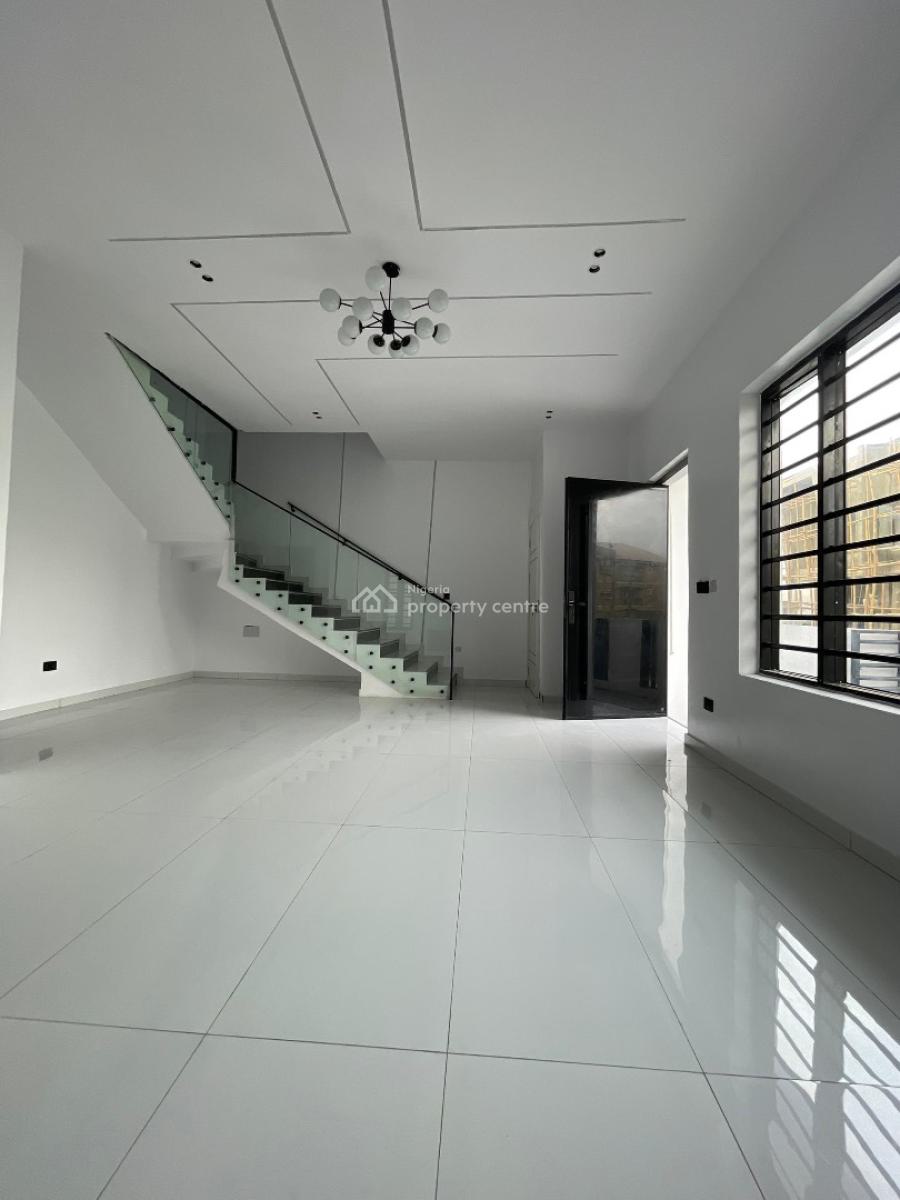 Spacious 4bedroom Semi Detached Duplex with Bq in a Well Secured Call, Lekki, Ajah, Lagos, Semi-detached Duplex for Sale