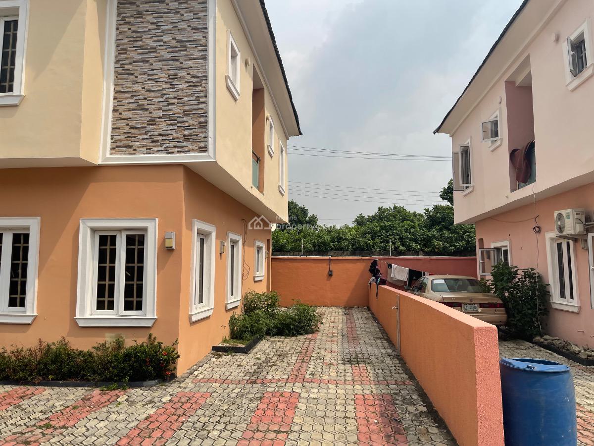 Polished 4 Bedroom Duplex with Bq, Abijo, Lekki, Lagos, Semi-detached Duplex for Sale