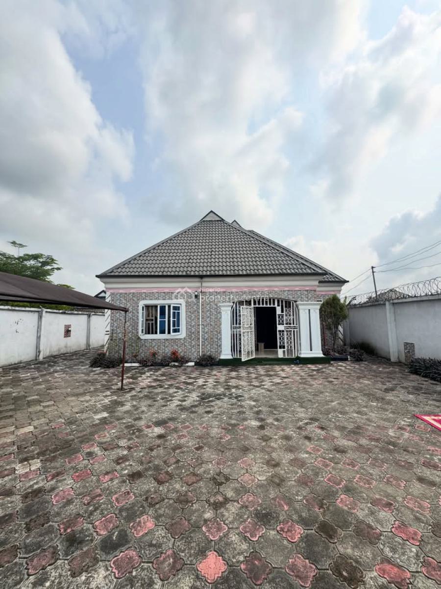 3 Bedroom Bungalow Wt Home Office & Laundry, Off East-west Road, Rumuekini, Port Harcourt, Rivers, Detached Bungalow for Sale