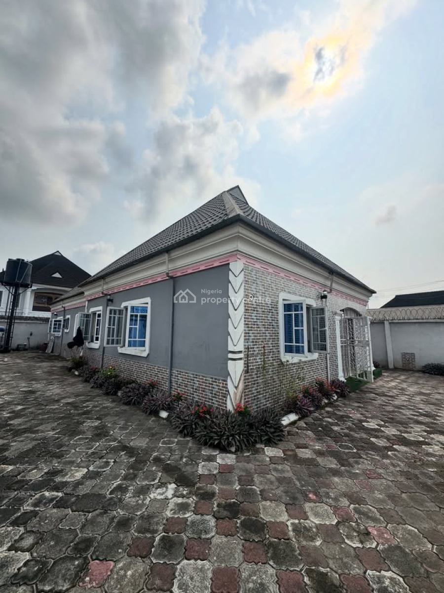 3 Bedroom Bungalow Wt Home Office & Laundry, Off East-west Road, Rumuekini, Port Harcourt, Rivers, Detached Bungalow for Sale