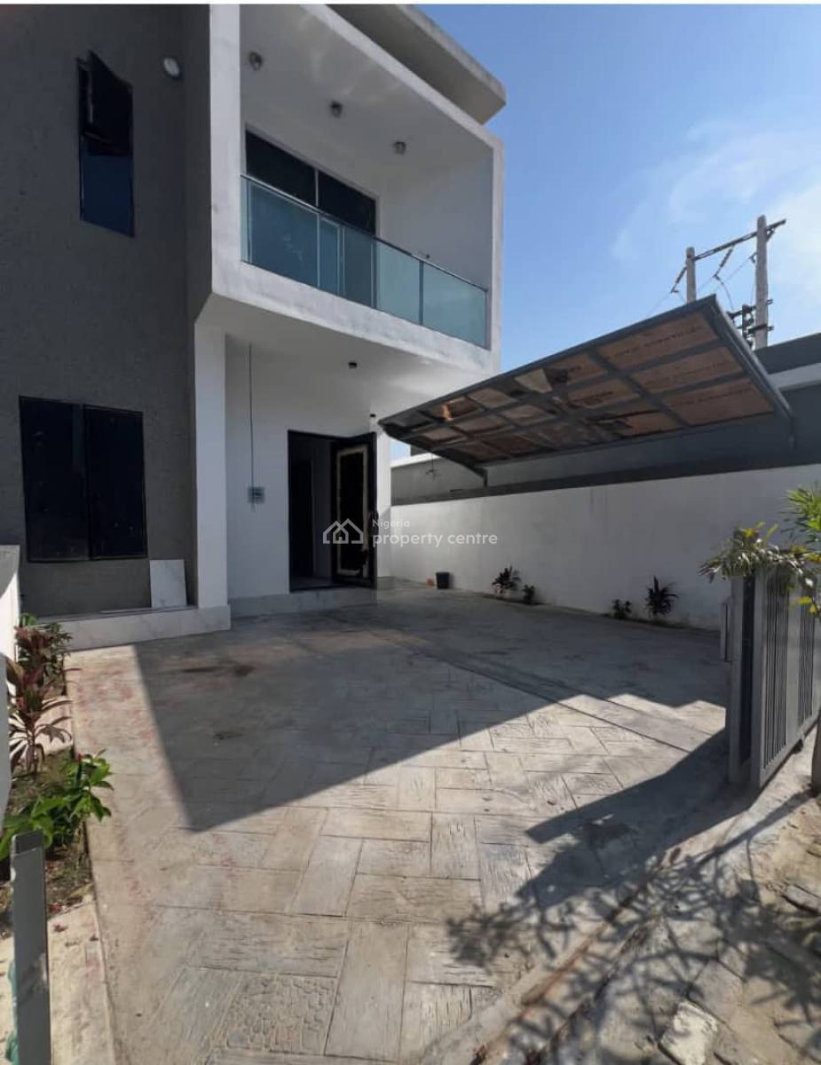 Service 4 Bedrooms Semi Detached Duplex at Orchid Road, Lekki, Lekki, Lagos, Semi-detached Duplex for Rent