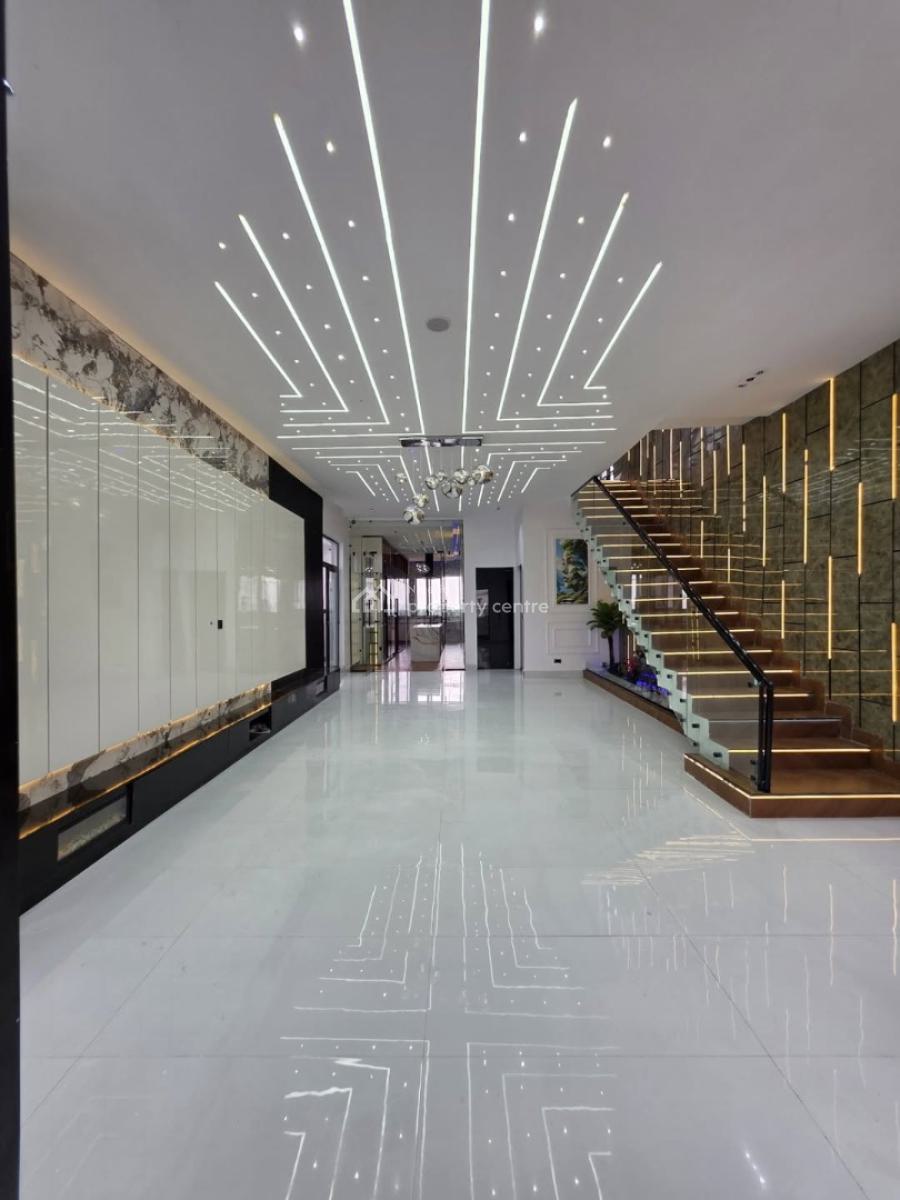 Super Luxurious 5bed Fully Detached Duplex with Bq,pool , Gym, Estate, Ajah, Lagos, Detached Duplex for Sale