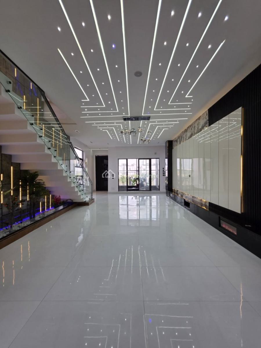 Super Luxurious 5bed Fully Detached Duplex with Bq,pool , Gym, Estate, Ajah, Lagos, Detached Duplex for Sale