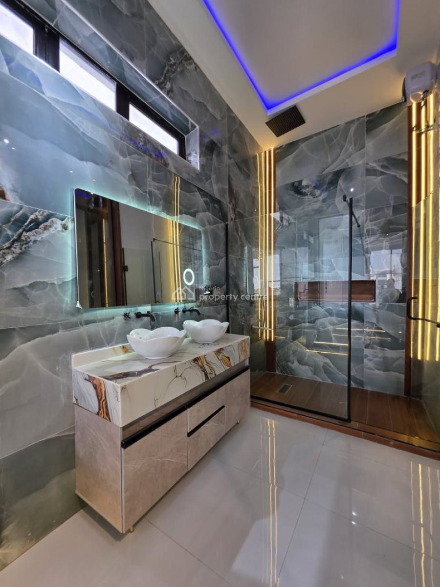 Super Luxurious 5bed Fully Detached Duplex with Bq,pool , Gym, Estate, Ajah, Lagos, Detached Duplex for Sale