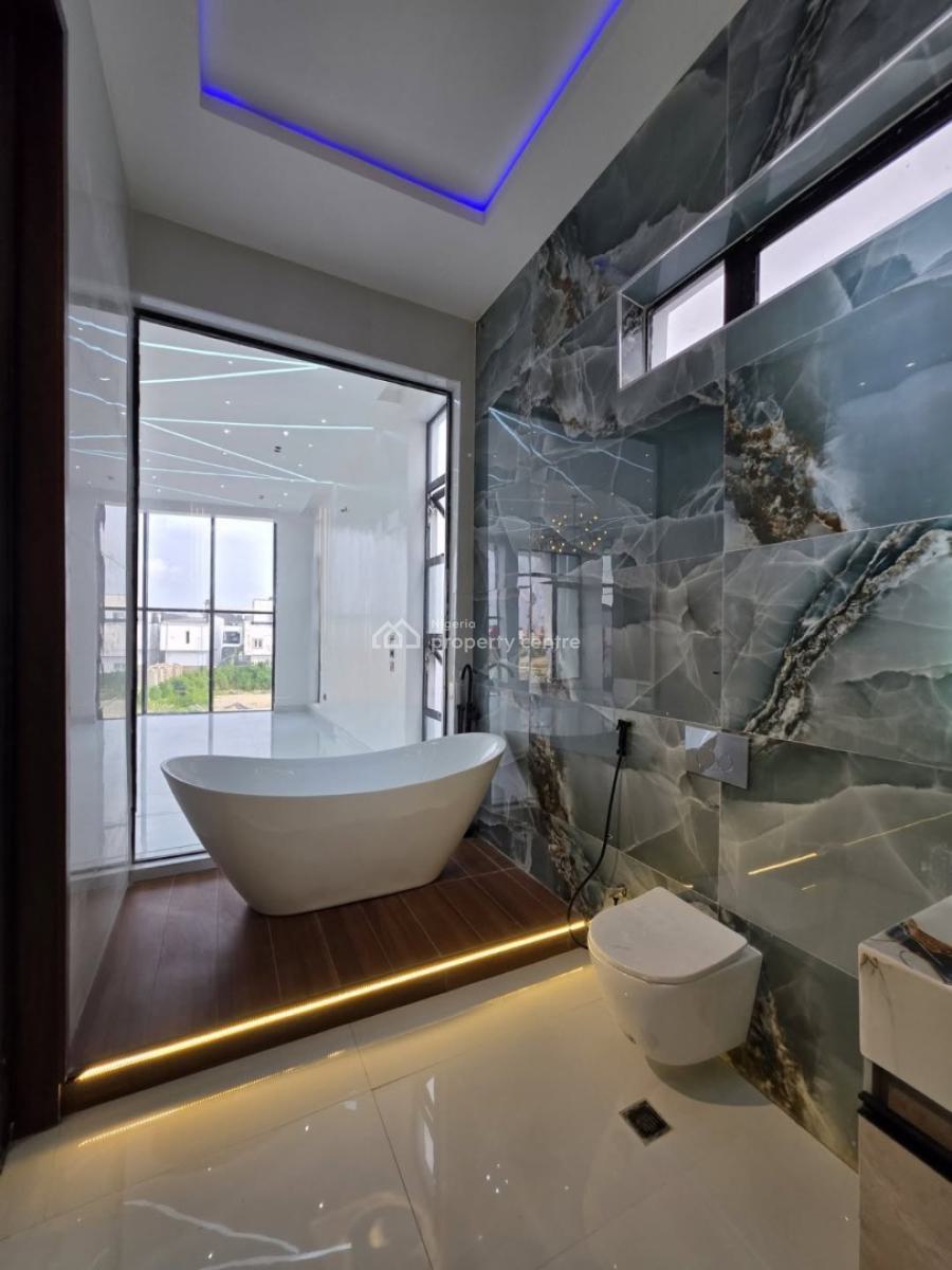 Super Luxurious 5bed Fully Detached Duplex with Bq,pool , Gym, Estate, Ajah, Lagos, Detached Duplex for Sale