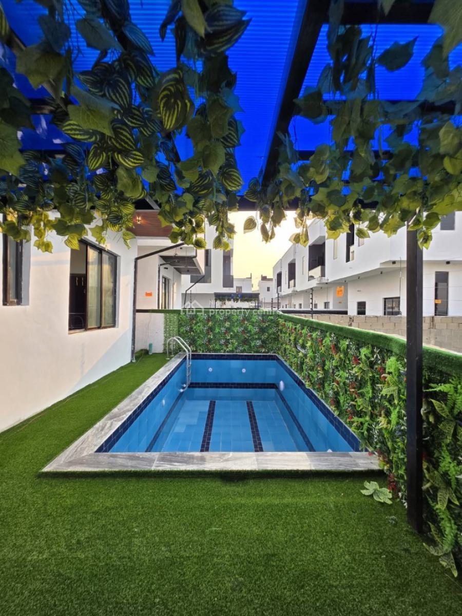 Super Luxurious 5bed Fully Detached Duplex with Bq,pool , Gym, Estate, Ajah, Lagos, Detached Duplex for Sale