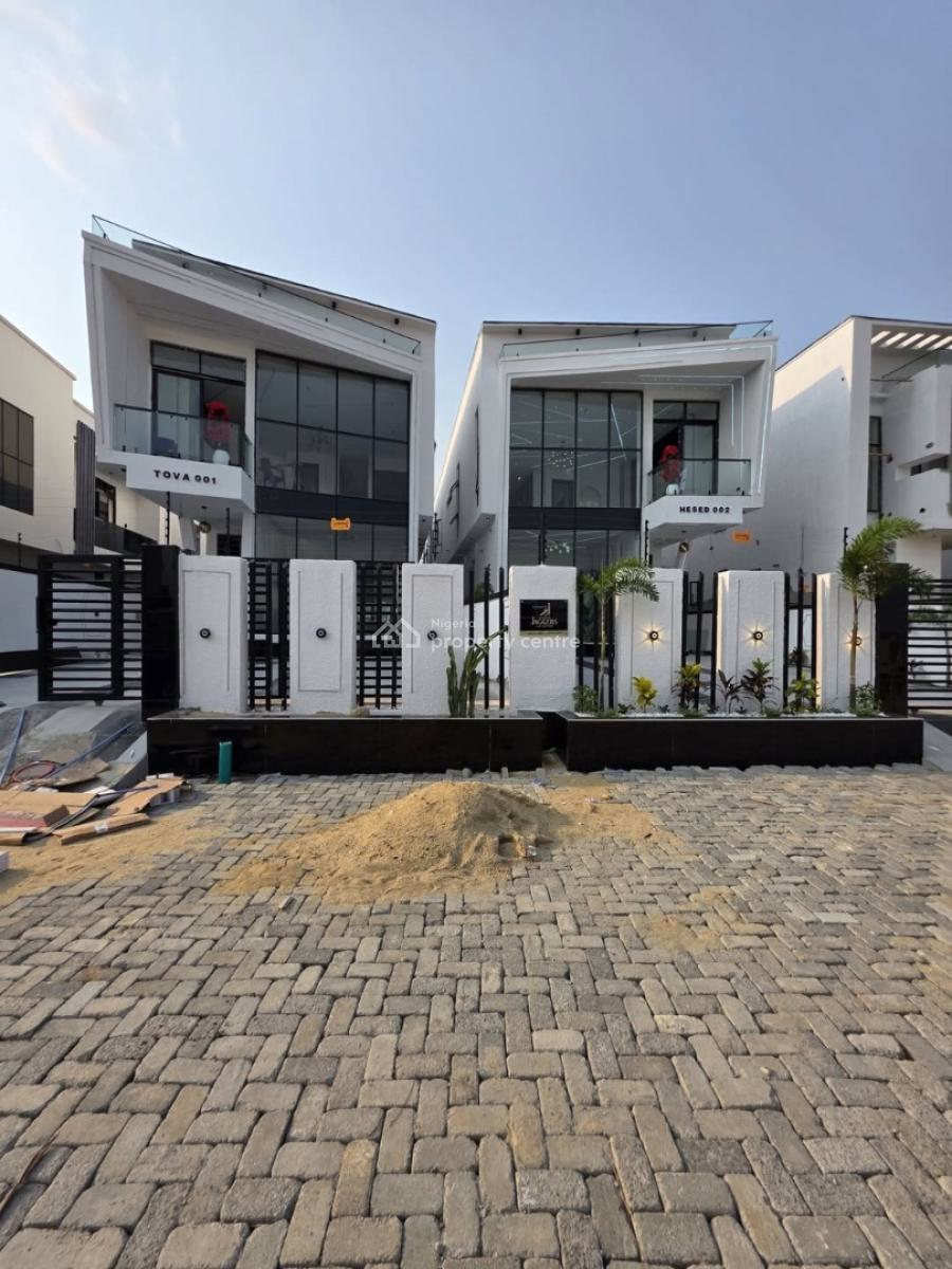 Super Luxurious 5bed Fully Detached Duplex with Bq,pool , Gym, Estate, Ajah, Lagos, Detached Duplex for Sale