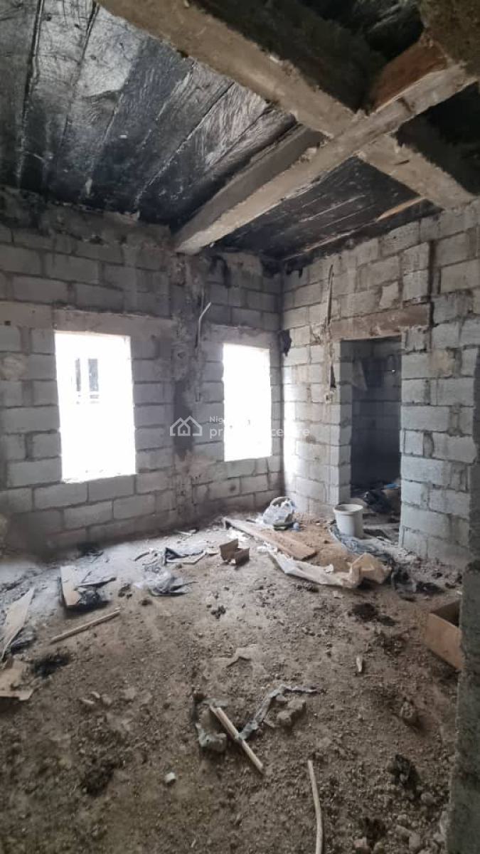 Carcass 3 Bedrooms Flat, By Modern Market, Dawaki, Gwarinpa, Abuja, Flat / Apartment for Sale