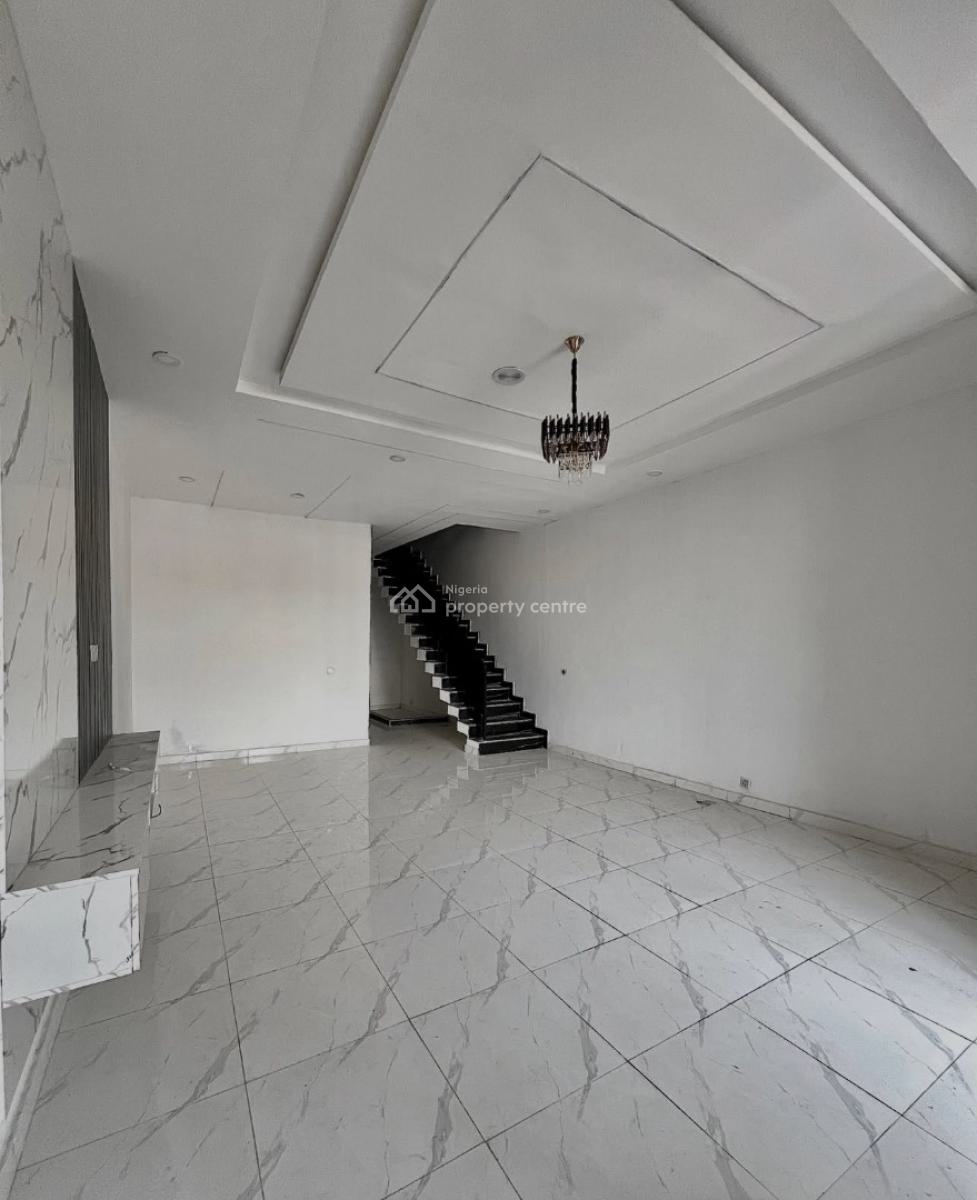 Contemporary 4 Bedroom Terrece Duplex Self Compound with Bq, Ikota Extension Lekki, Ikota, Lekki, Lagos, Terraced Duplex for Sale