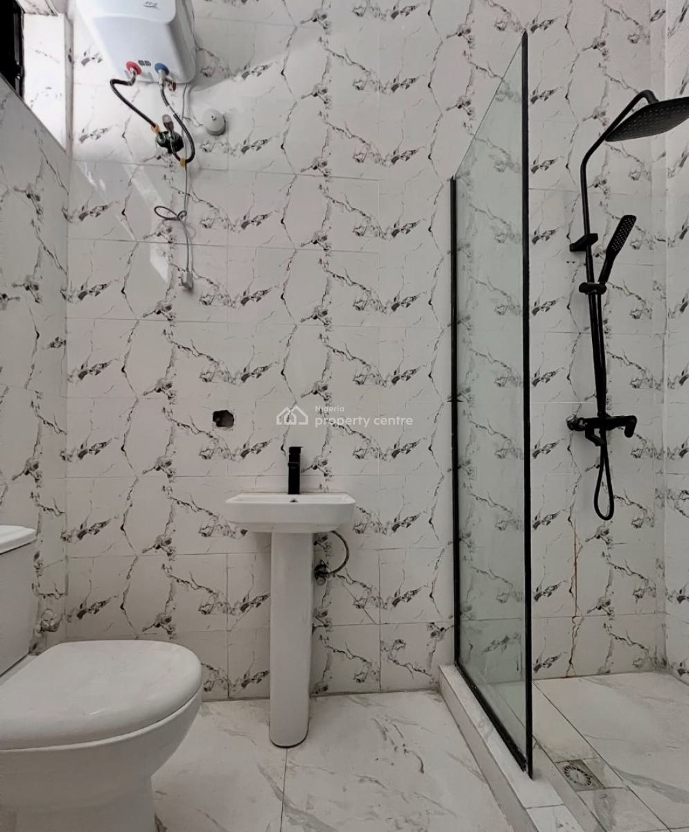 Contemporary 4 Bedroom Terrece Duplex Self Compound with Bq, Ikota Extension Lekki, Ikota, Lekki, Lagos, Terraced Duplex for Sale