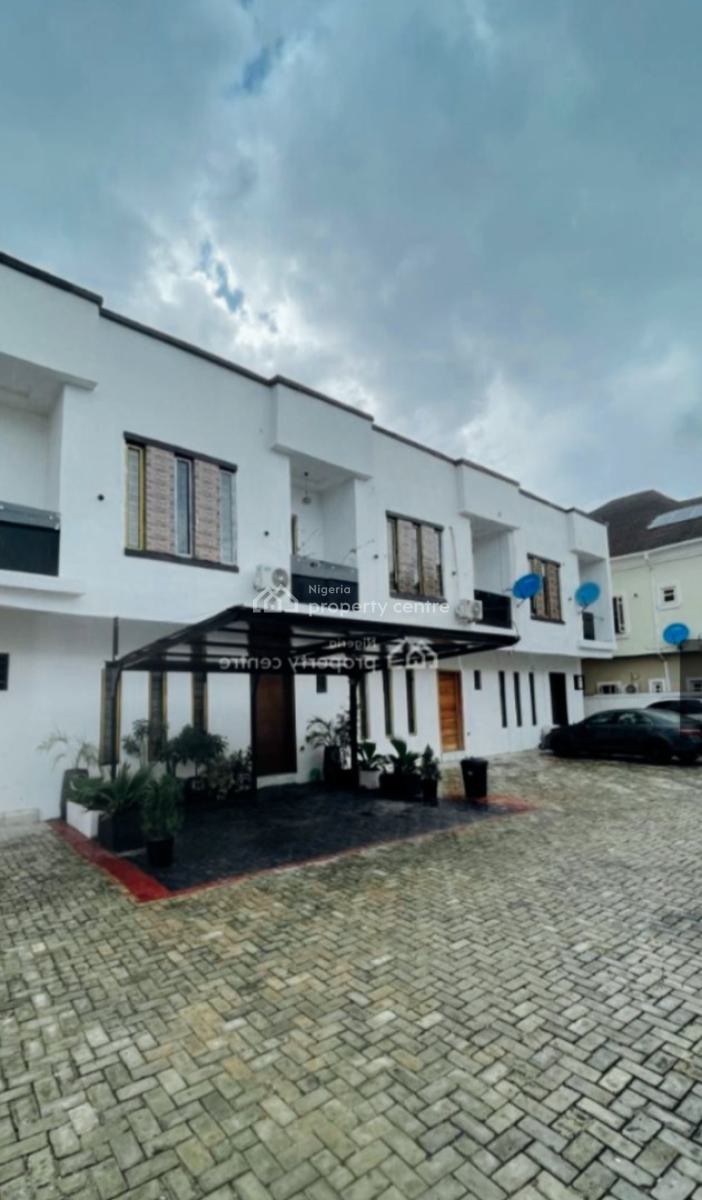 a 2 Bedroom Duplex, By Chevron, After Osapa, Lekki, Lagos, Terraced Duplex for Rent