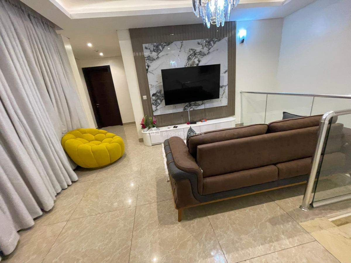 Furnished 4 Bedroom Maisonette + Studio Bq/ Elevator/ Pool/ Gym Etc, Ikoyi, Banana Island, Ikoyi, Lagos, Terraced Duplex for Rent