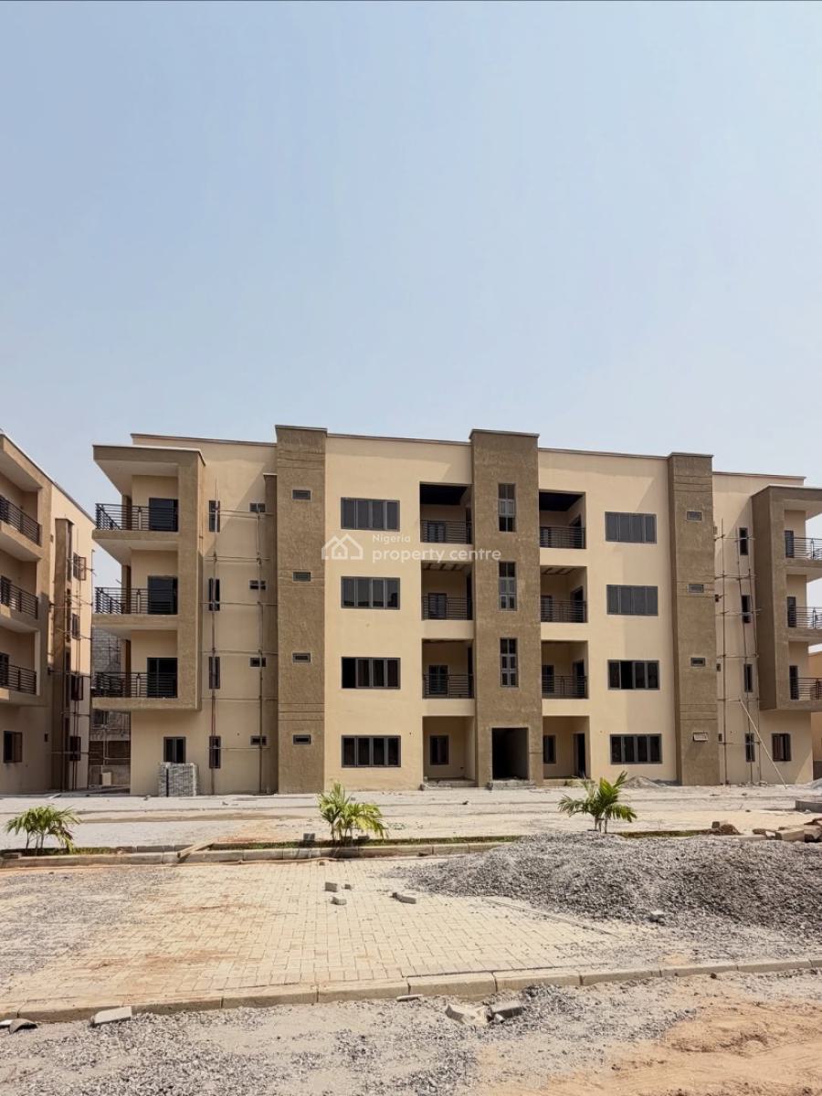 Well Finished 3bedroom Apartment with a Bq, Apo, Abuja, Block of Flats for Sale