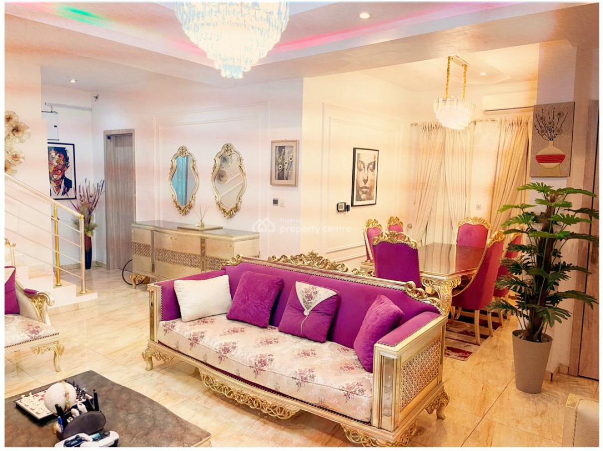 Luxury Well Furnished 4 Bedroom Duplex, Royalpine, Orchid, Ikota, Lekki, Lagos, Detached Duplex for Rent