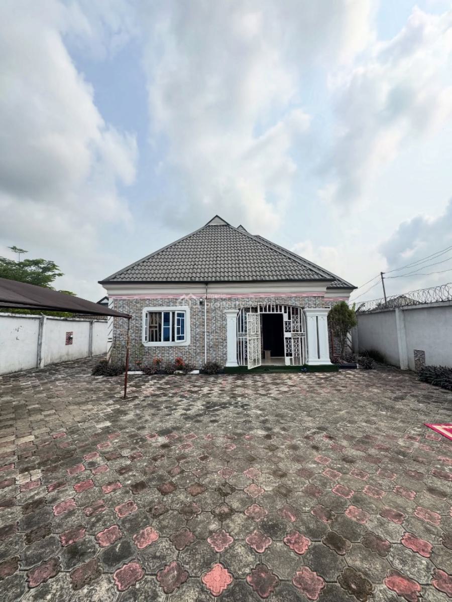 3 Bedroom Bungalow Wt. Home Office, Laundry, Rumuekini, Portharcourt, Port Harcourt, Rivers, Detached Bungalow for Sale