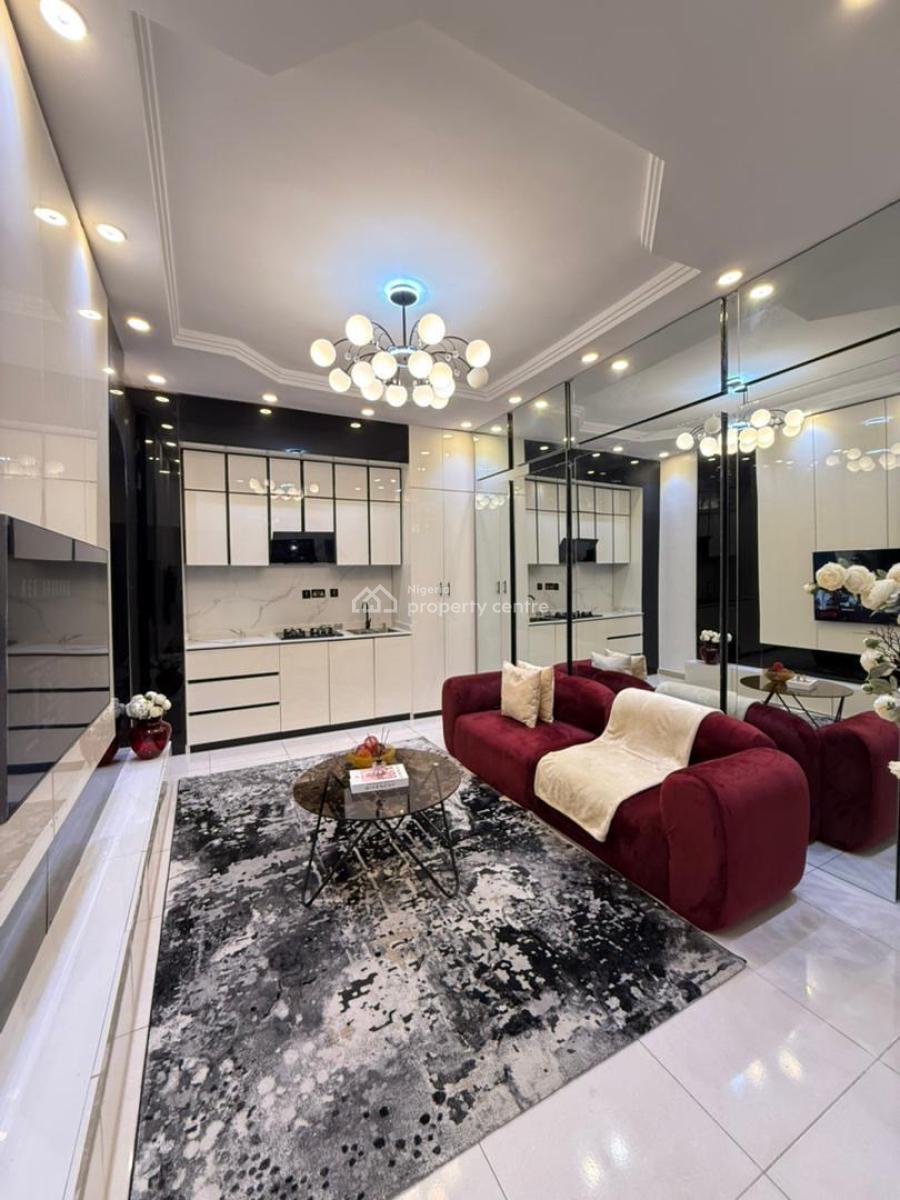 1 Bedroom Apartment with Private Cinema and Bathtub, Osapa, Lekki, Lagos, Flat / Apartment Short Let