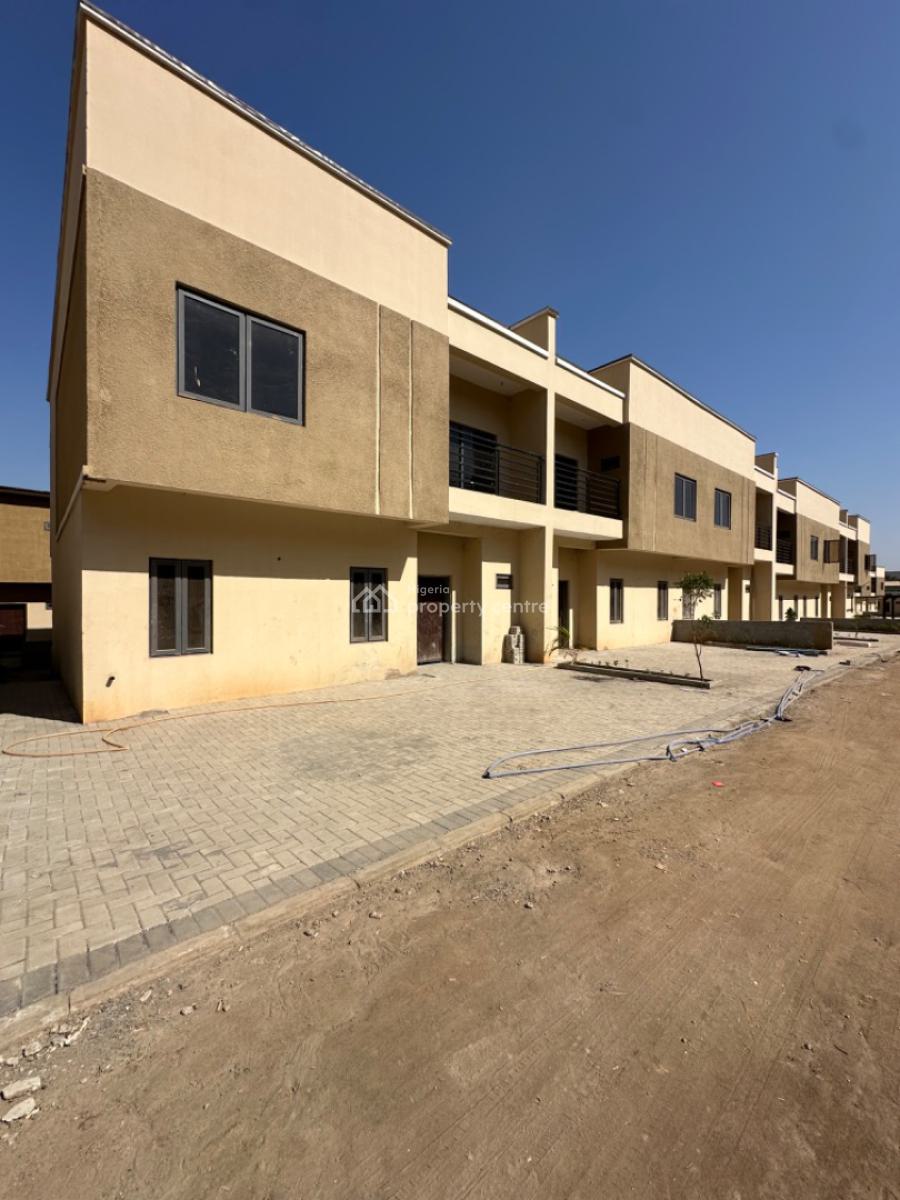 Brand New 4 Bedroom Duplex (semifinished), Apo, Abuja, Terraced Duplex for Sale