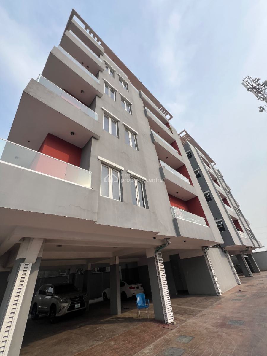 Well Built 3bedroom Apartment with Bq, Ikate, Lekki, Lagos, Flat / Apartment for Rent