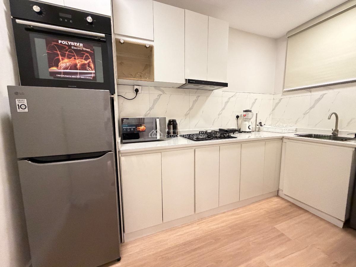 The Miami-contemporary 1-bedroom Luxury Apartment, No 20 Ichie Mike Ejezie Street Lekki Phase I, Lekki Phase 1, Lekki, Lagos, Mini Flat (room and Parlour) Short Let