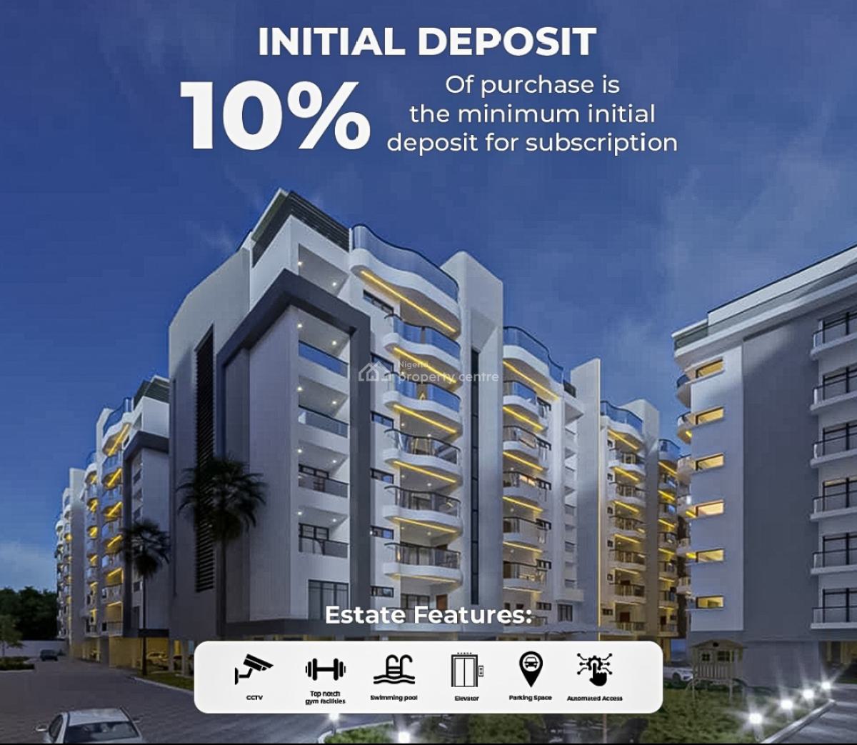 1865 Residence. Off-plan Development, Off Kudirat Abiola Way, Ikeja, Lagos, Flat / Apartment for Sale