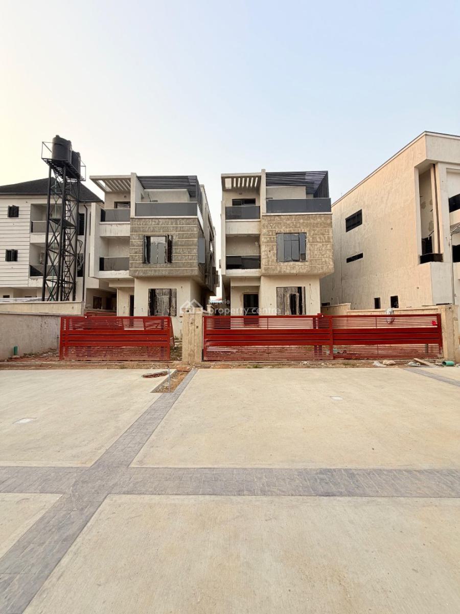 Newly Built 4 Bedroom Terrace Duplex with a Bq, Ikeja, Lagos, Terraced Duplex for Sale