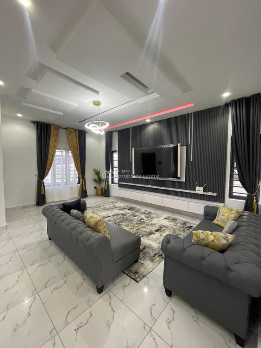 Newly Built & Furnished 4 Bedroom Fully Detached Duplex, Ikota, Lekki, Lagos, Detached Duplex for Rent