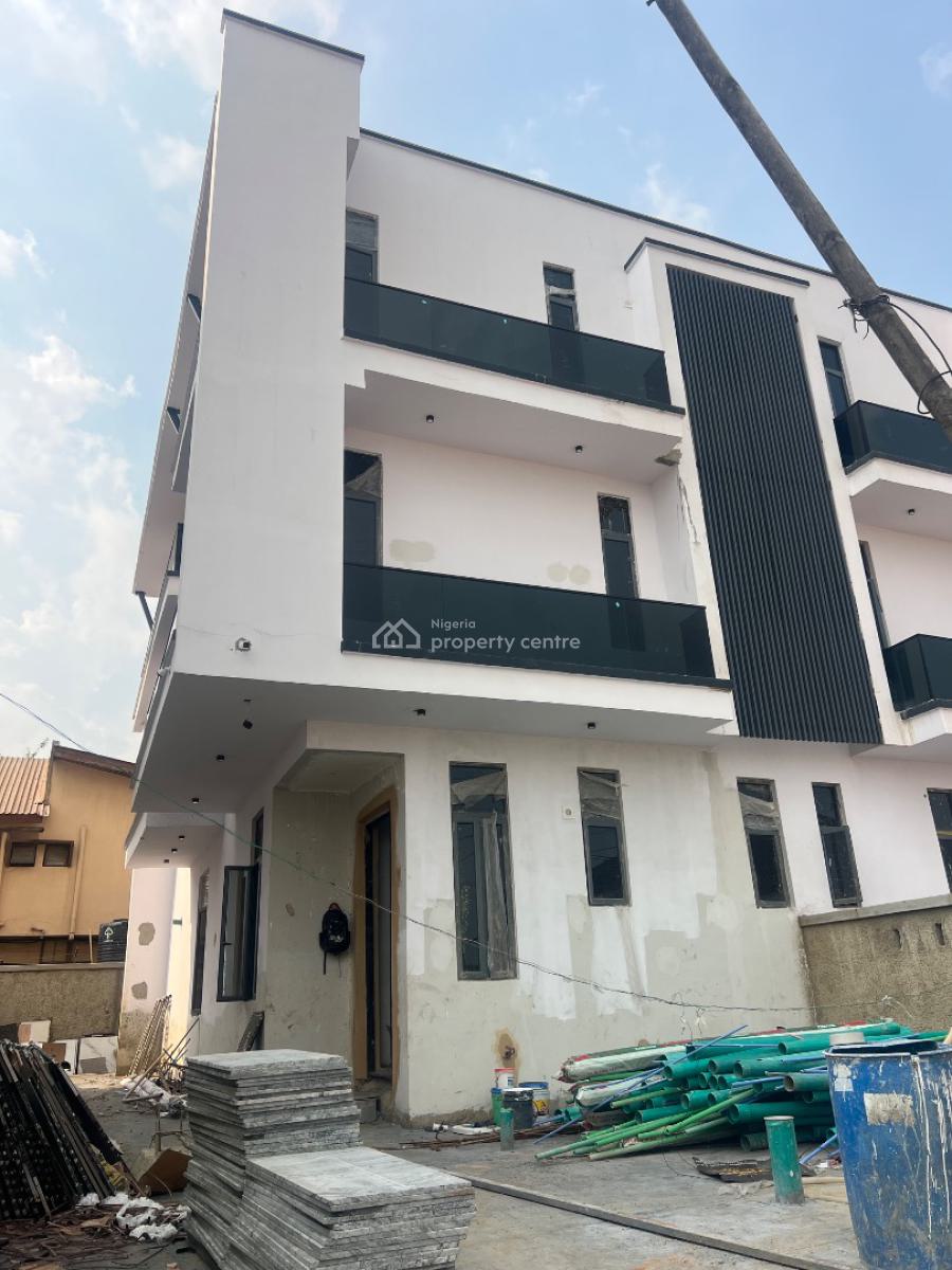 Luxury 5-bedrooms Semidetached Duplex + Bq Located in a Prime Estate, Omole Phase 1, Ikeja, Lagos, Semi-detached Duplex for Sale