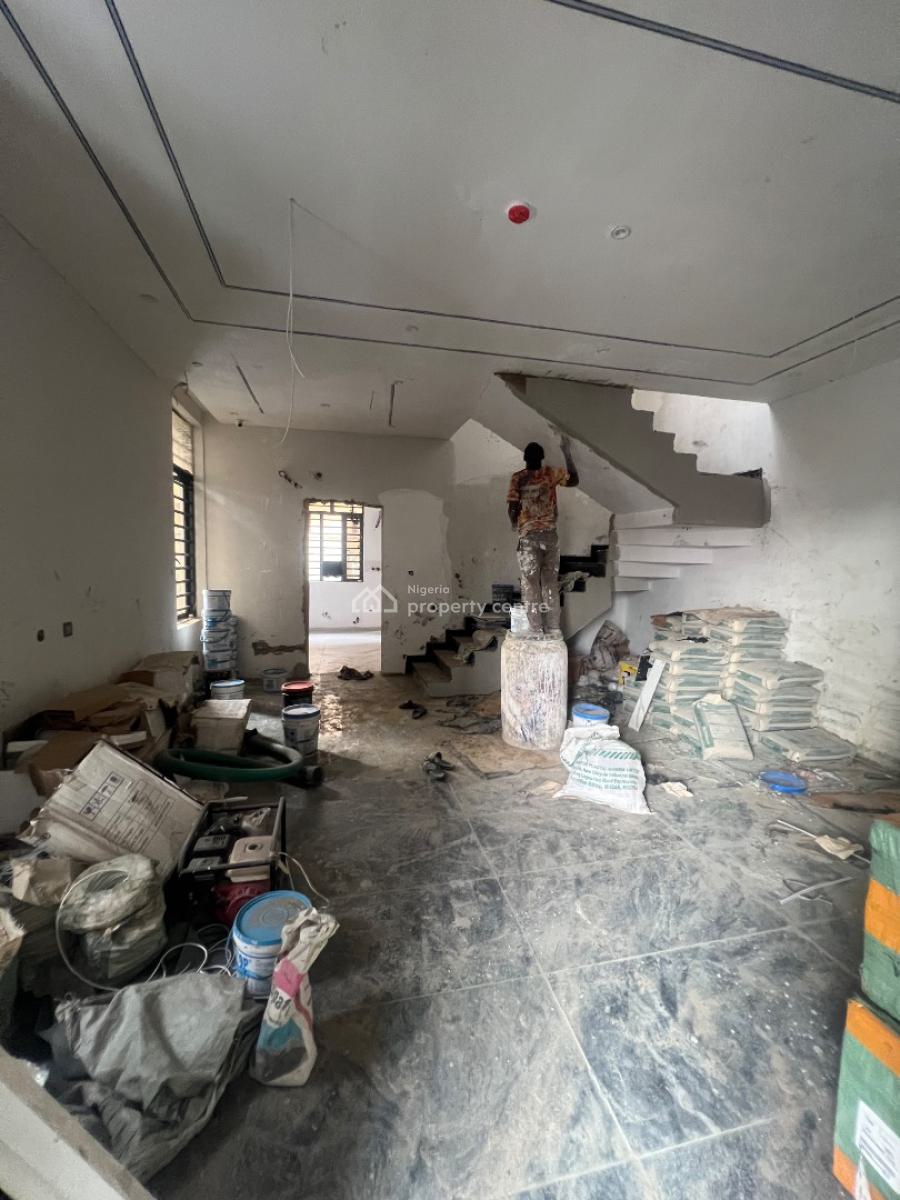 Luxury 5-bedrooms Semidetached Duplex + Bq Located in a Prime Estate, Omole Phase 1, Ikeja, Lagos, Semi-detached Duplex for Sale