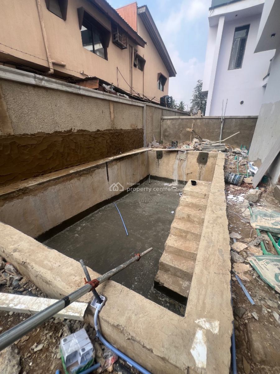 5-bedrooms Fully Detached House with a Bq, Cinema House & Pool, Omole Phase 1, Ikeja, Lagos, Detached Duplex for Sale