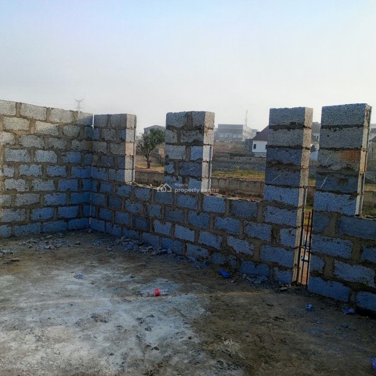 4bedroom Semi Detached Duplex with Attached Bq, M&b Villa Estate, Lugbe District, Abuja, Semi-detached Duplex for Sale