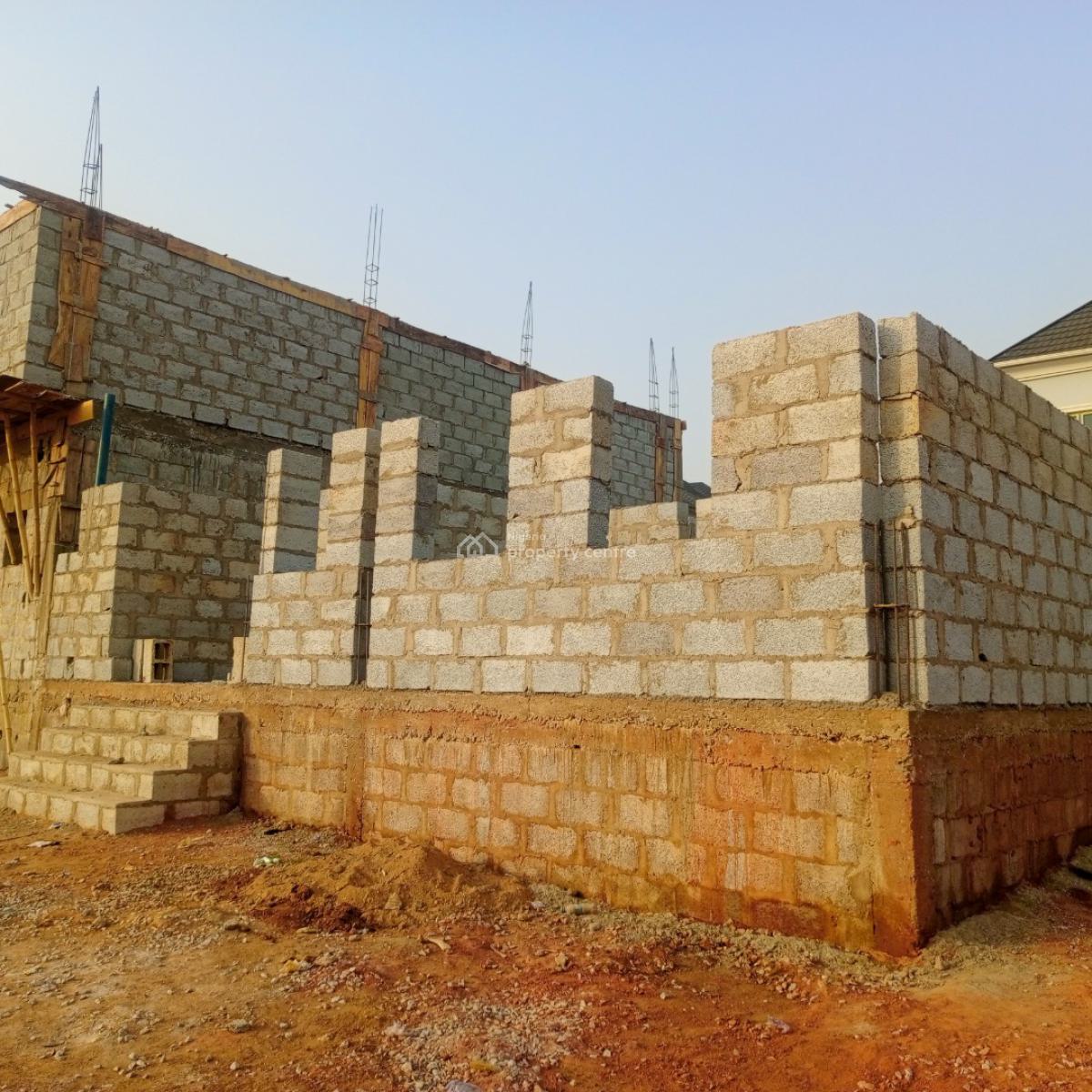 4bedroom Semi Detached Duplex with Attached Bq, M&b Villa Estate, Lugbe District, Abuja, Semi-detached Duplex for Sale