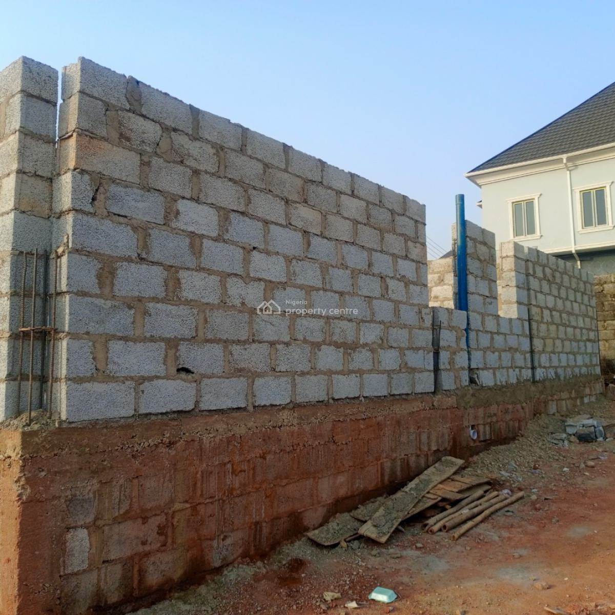 4bedroom Semi Detached Duplex with Attached Bq, M&b Villa Estate, Lugbe District, Abuja, Semi-detached Duplex for Sale