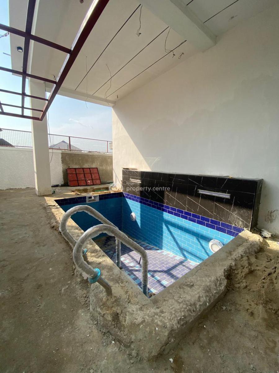 5 Bedroom Detached Duplex with Swimming Pool & Bq, Sangotedo, Ajah, Lagos, Detached Duplex for Sale