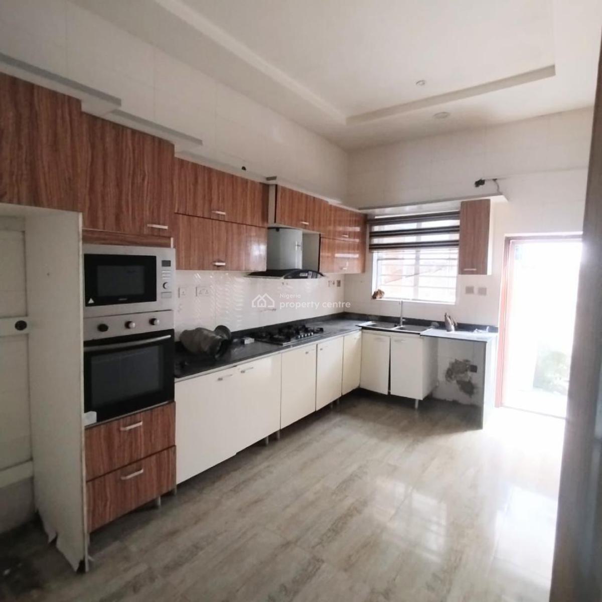 Luxury 4 Bedrooms Terraced Duplex with Excellent Facility, Chevron, Lekki, Lagos, Terraced Duplex for Rent