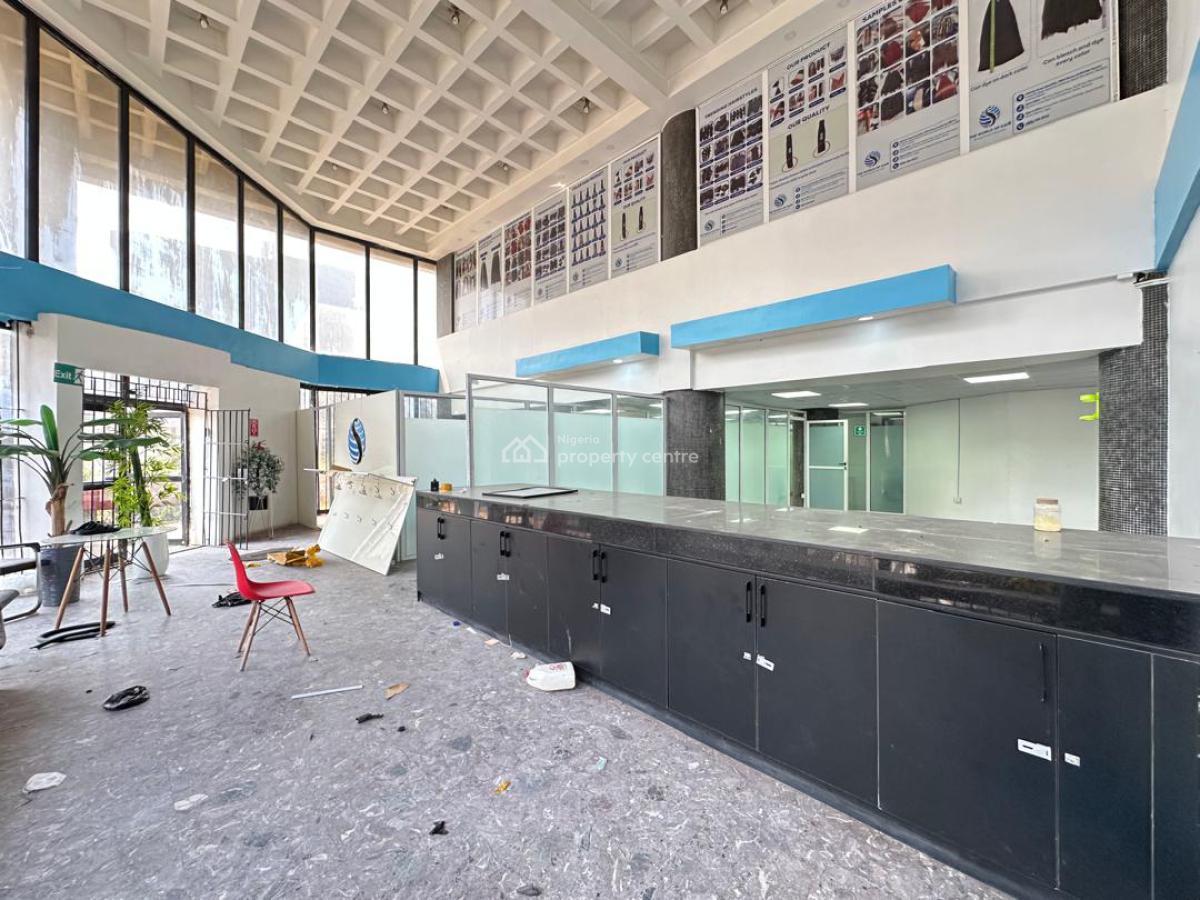 435 Sqm Already Partitioned Cooperate Space, Up and Ground Floor, Onikan, Lagos Island, Lagos, Office Space for Rent