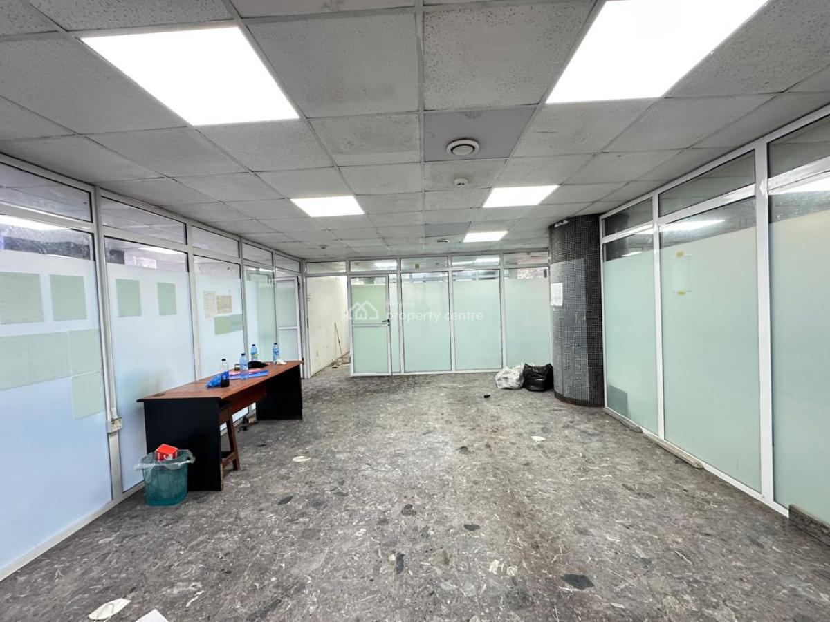 435 Sqm Already Partitioned Cooperate Space, Up and Ground Floor, Onikan, Lagos Island, Lagos, Office Space for Rent